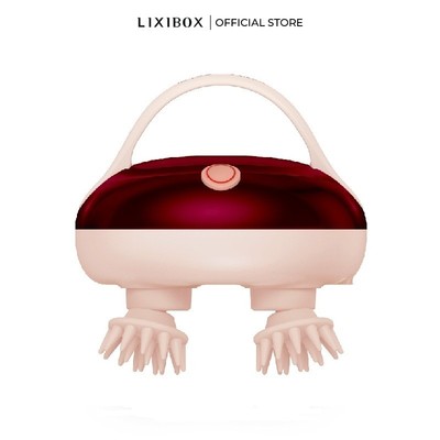 [Gift] Máy Massage Đầu Dưỡng Sinh Lixibox ZenWave Massager - Maroon