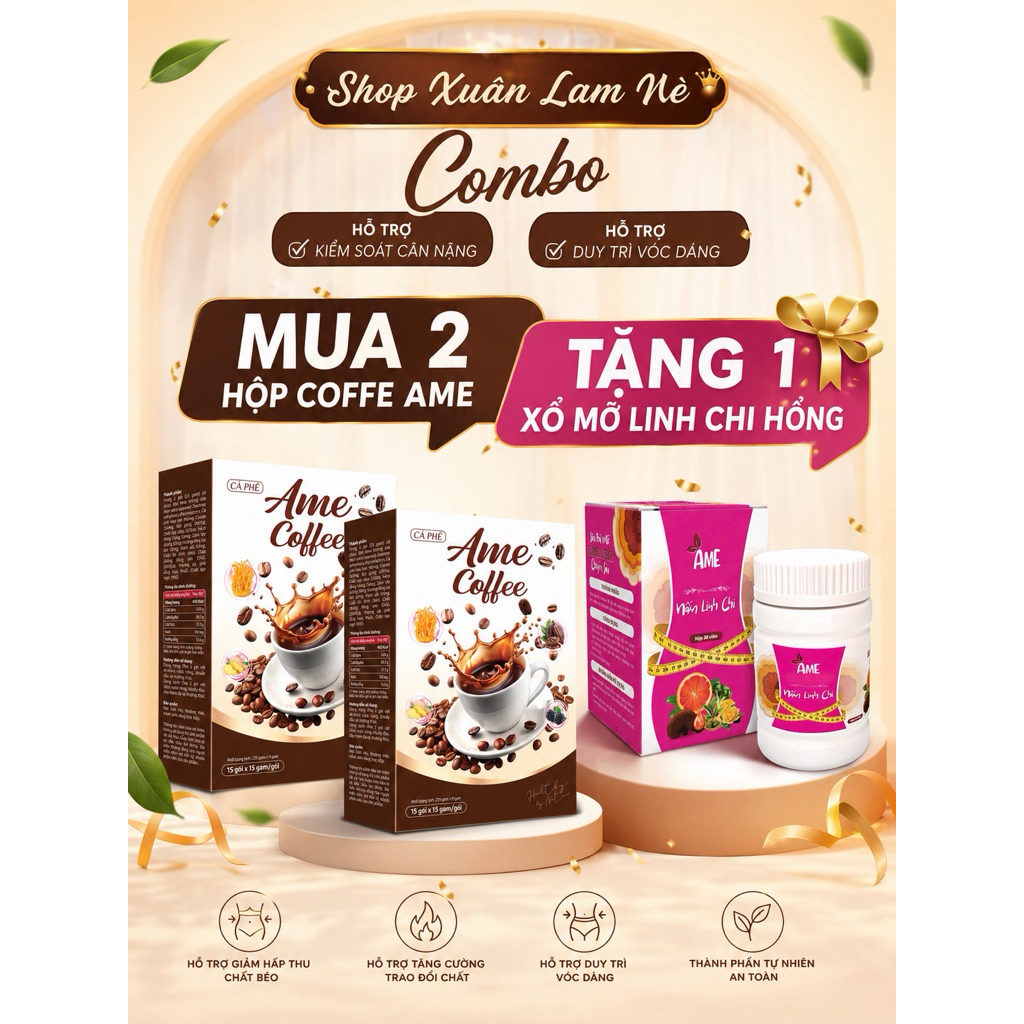 [Chính hãng]Cà phê giảm cân EZIM NÂU VIPP COFFEE giữ dáng,giảm cân, an toàn
