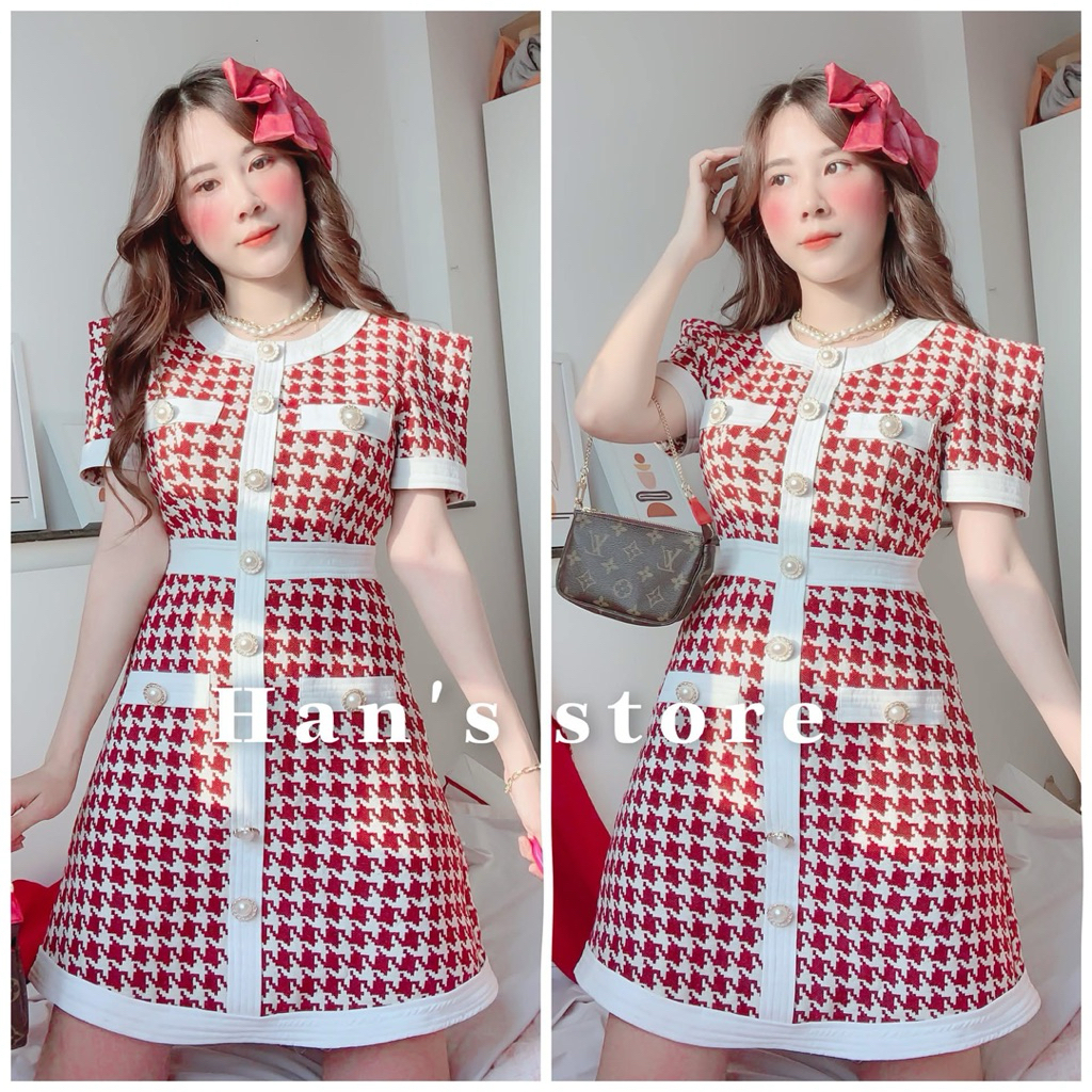 Đầm dạ tweet Han's Store