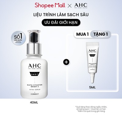 Tinh chất serum mờ nám sáng da PROSHOT GLUTA-CTIVATION BRIGHT 3 AHC 40ML