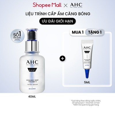 [HSD: 4/2027] Tinh chất Serum căng bóng mờ nếp nhăn PROSHOT HYALURO-DEEP VOLUME 5 AHC 4 40ML