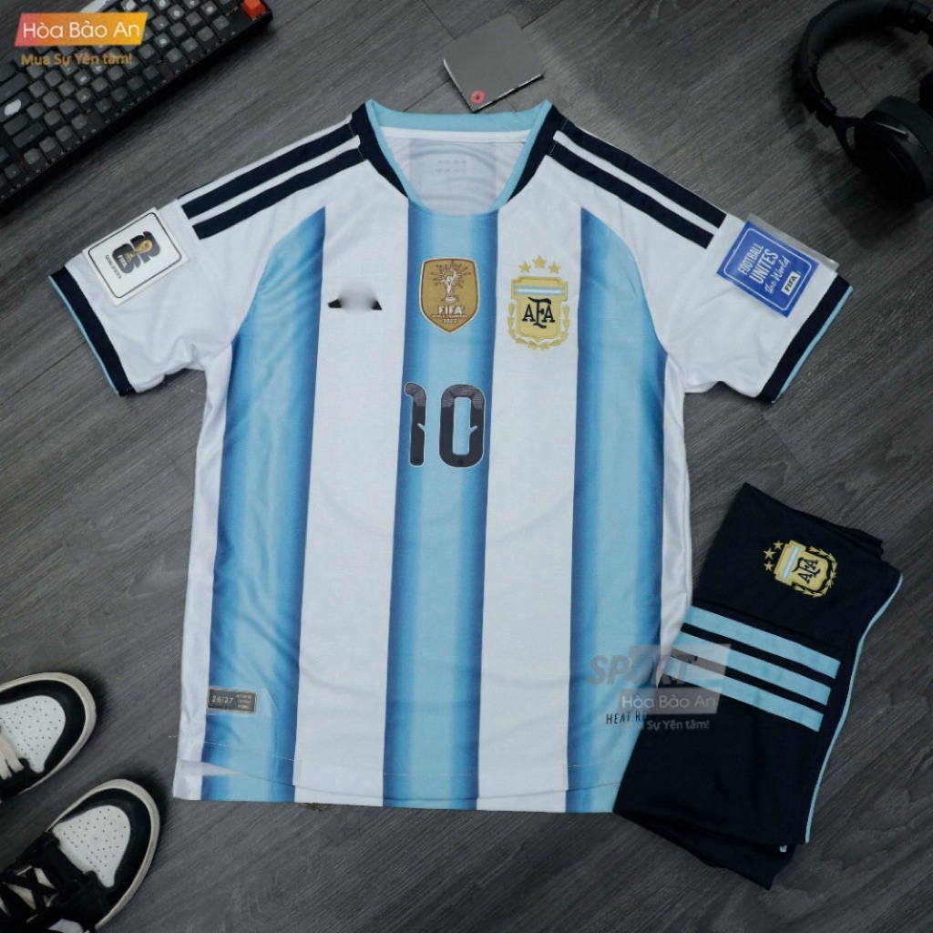 Bô Quần Áo bóng đá WC 2026 Argentina - Vải thái cao cấp - Áo Messi số 10 argentina mẫu mới | BigBuy360 - bigbuy360.vn