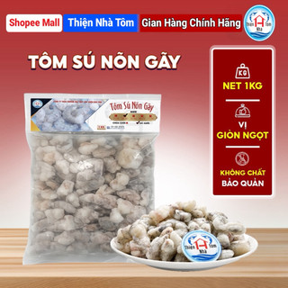 Tôm Sú Nõn Gãy Thiện Nhà Tôm túi 1kg giao nhanh siêu tốc HCM Food Thức Ăn