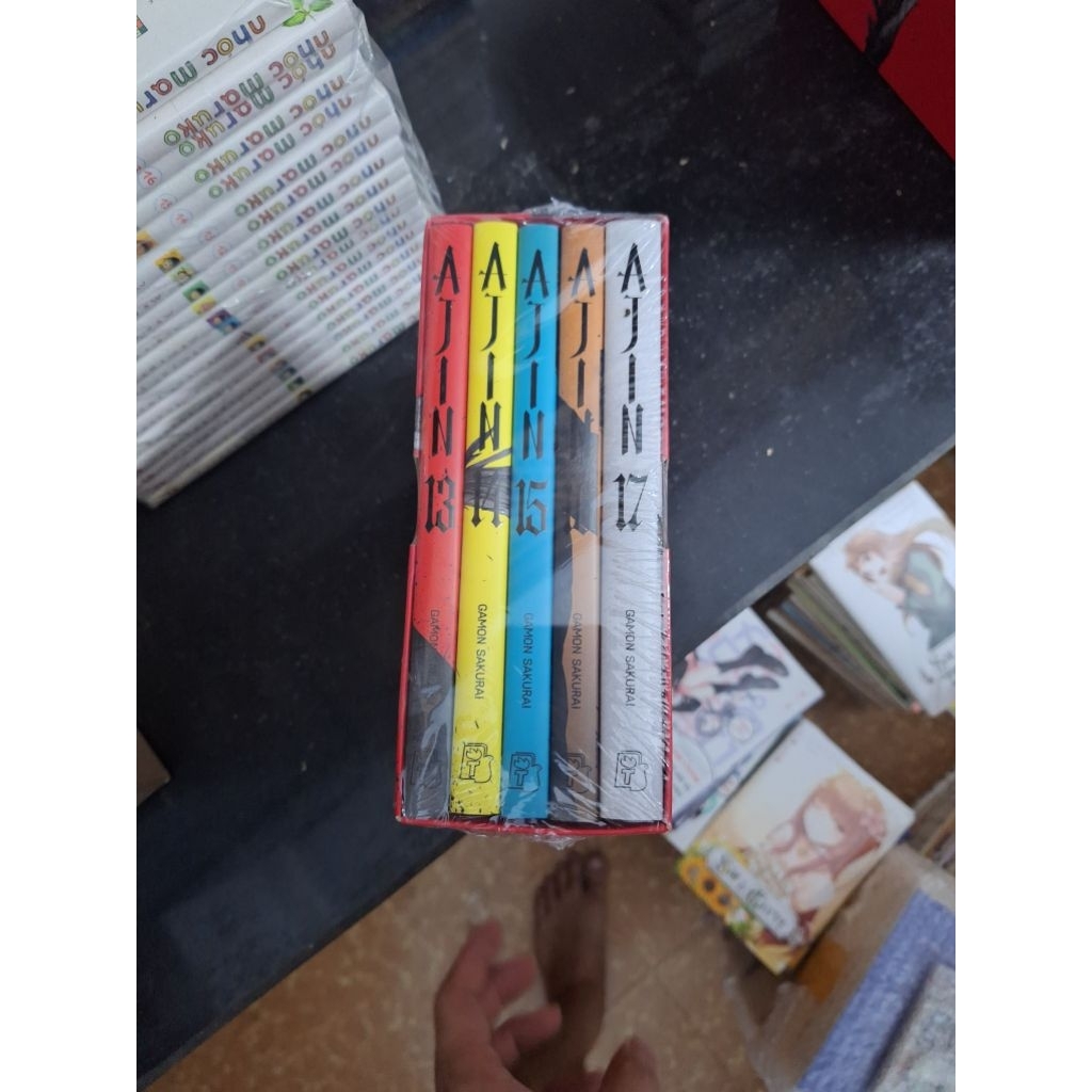 Truyện tranh - Box Ajin 3 Full seal có DF nhẹ ( tập 13-17)