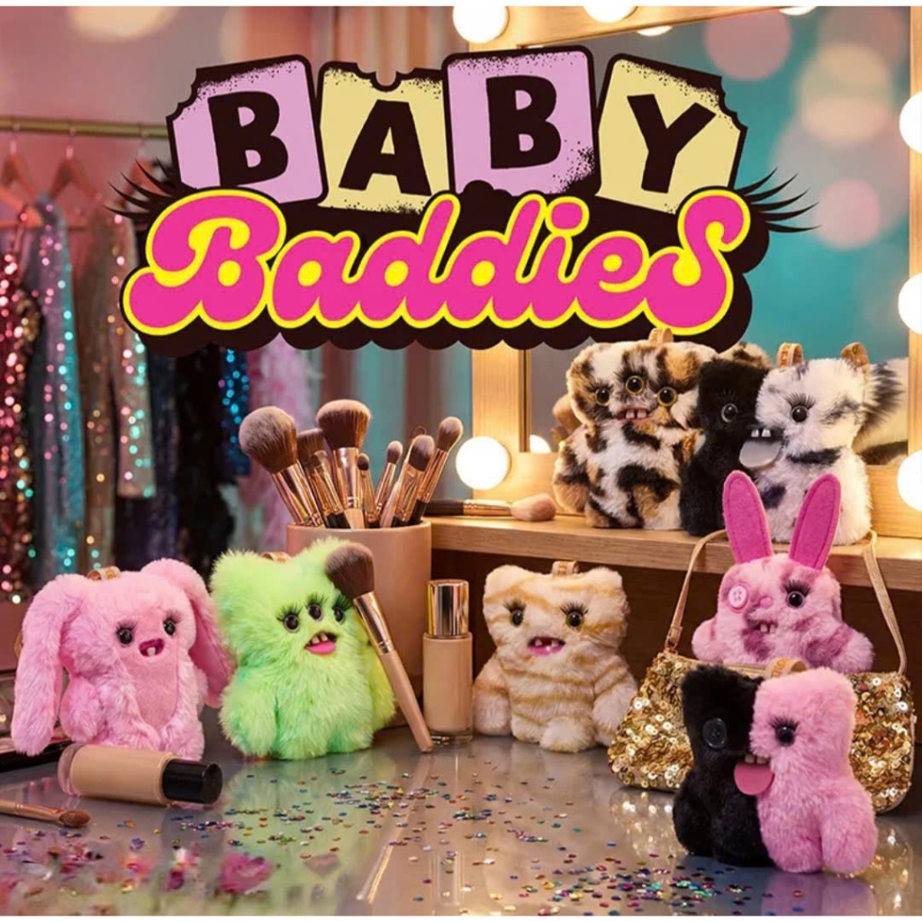 [Chọn Mẫu - Blind box] Gấu Bông Móc Khóa Fuggler Baby Baddies 🌼Blind Box Nhà Đông Đông🌼