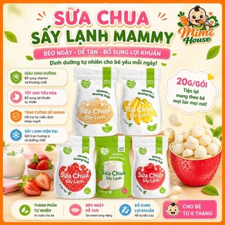 [Date 6/2027] Sữa chua khô sấy lạnh Mămmy cho bé từ 6 tháng