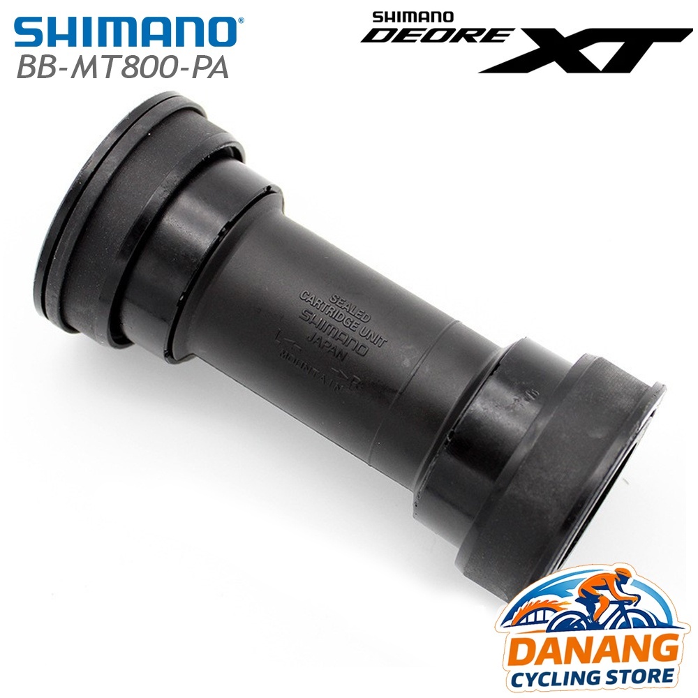 Trục Giữa BB Cốt Rỗng Xe Đạp SHIMANO Deore XT BB MT800 PA (BB Ép) - Chính Hãng, Không Hộp