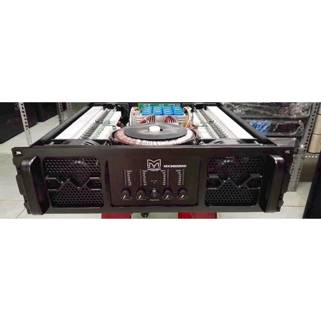 Cục đẩy công suất lớn 4 Kênh 1500W/Kênh. 96 sò