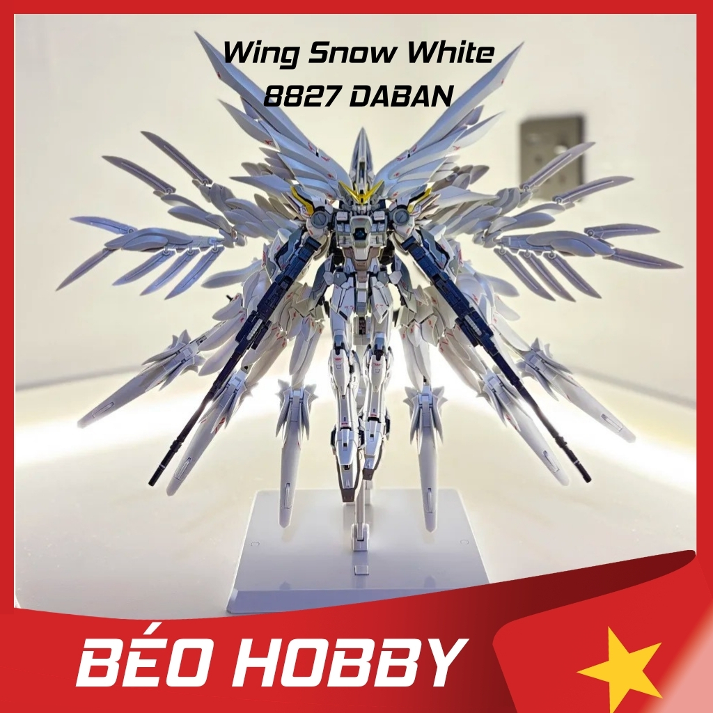 [HÀNG SẴN] Mô Hình Lắp Ráp - Wing Snow White MG8827 DABAN (Model Kit - Khung Xương Kim Loại)