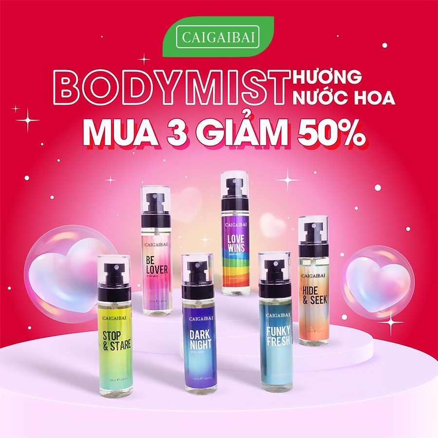 Xịt Thơm Body ORGAMISS Mist Nước Hoa Nam Nữ, Xịt Thơm Toàn Thân Phù Hợp Đi Học, Đi Chơi Hẹn Hò Lưu H