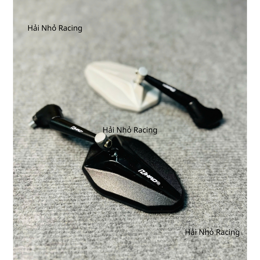 Gương Chiếu Hậu H2D V2 Nhựa Ren Thuận 10li Tặng Ốc