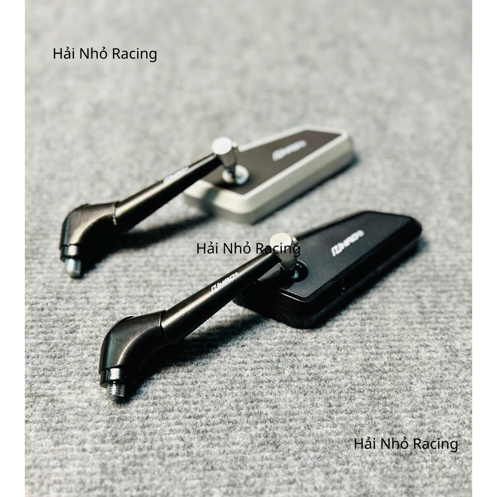 Gương Chiếu Hậu H2D 744 Nhựa Ren Thuận 10li Tặng Ốc
