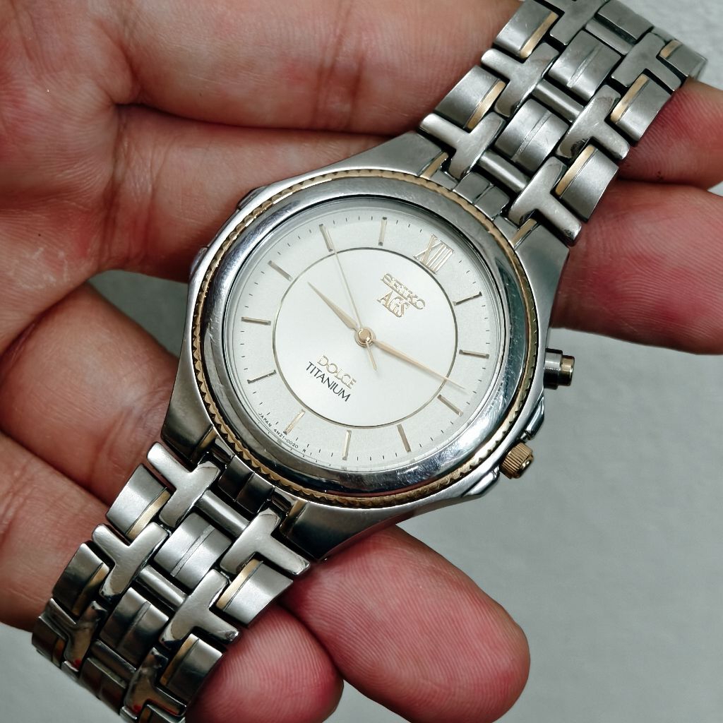 ​🔥 SIÊU PHẨM SƯU TẦM: SEIKO DOLCE AGS TITANIUM DEMI NGUYÊN ZIN 🔥