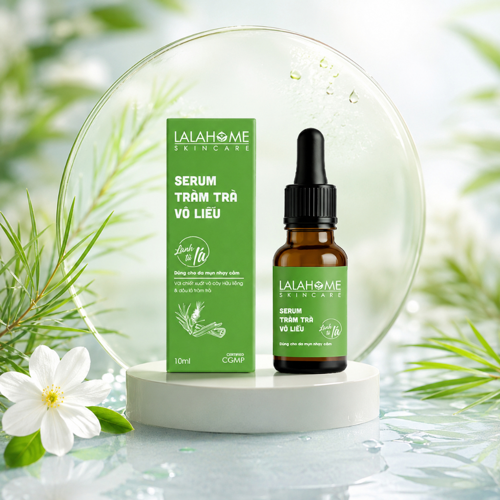 [CHÍNH HÃNG - GIAO NGAY] Serum tràm trà vỏ liễu LalaHome Skincare ngăn ngừa và cải thiện làn da mụn