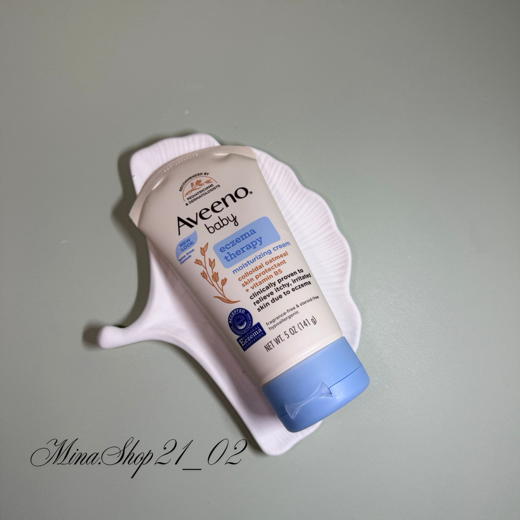 Aveeno Baby Eczema Therapy Cream 141g – Kem Dưỡng Ẩm Cho Da Khô Nhạy Cảm