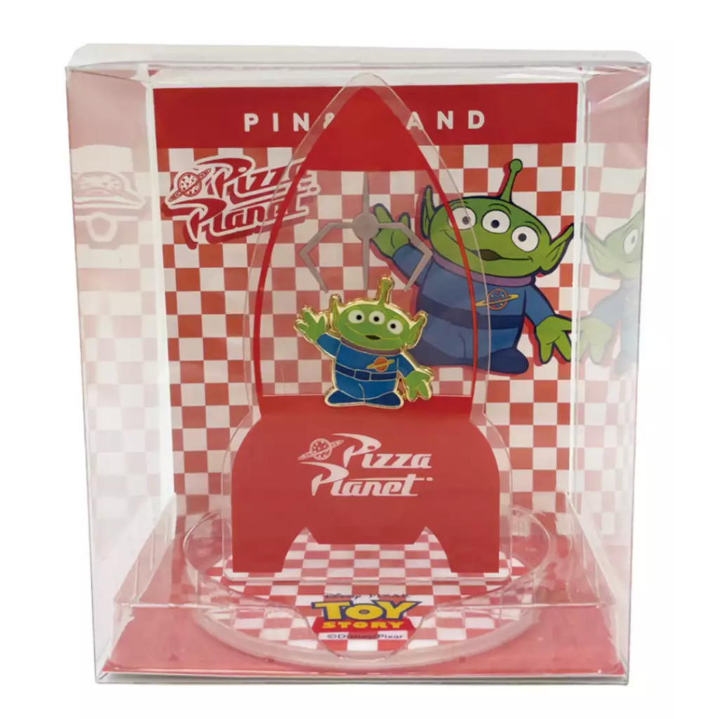 [Hàng chính hãng từ Nhật Bản] Disney Store - Huy hiệu & Giá đỡ trưng bày Acrylic hình Alien (Toy Sto