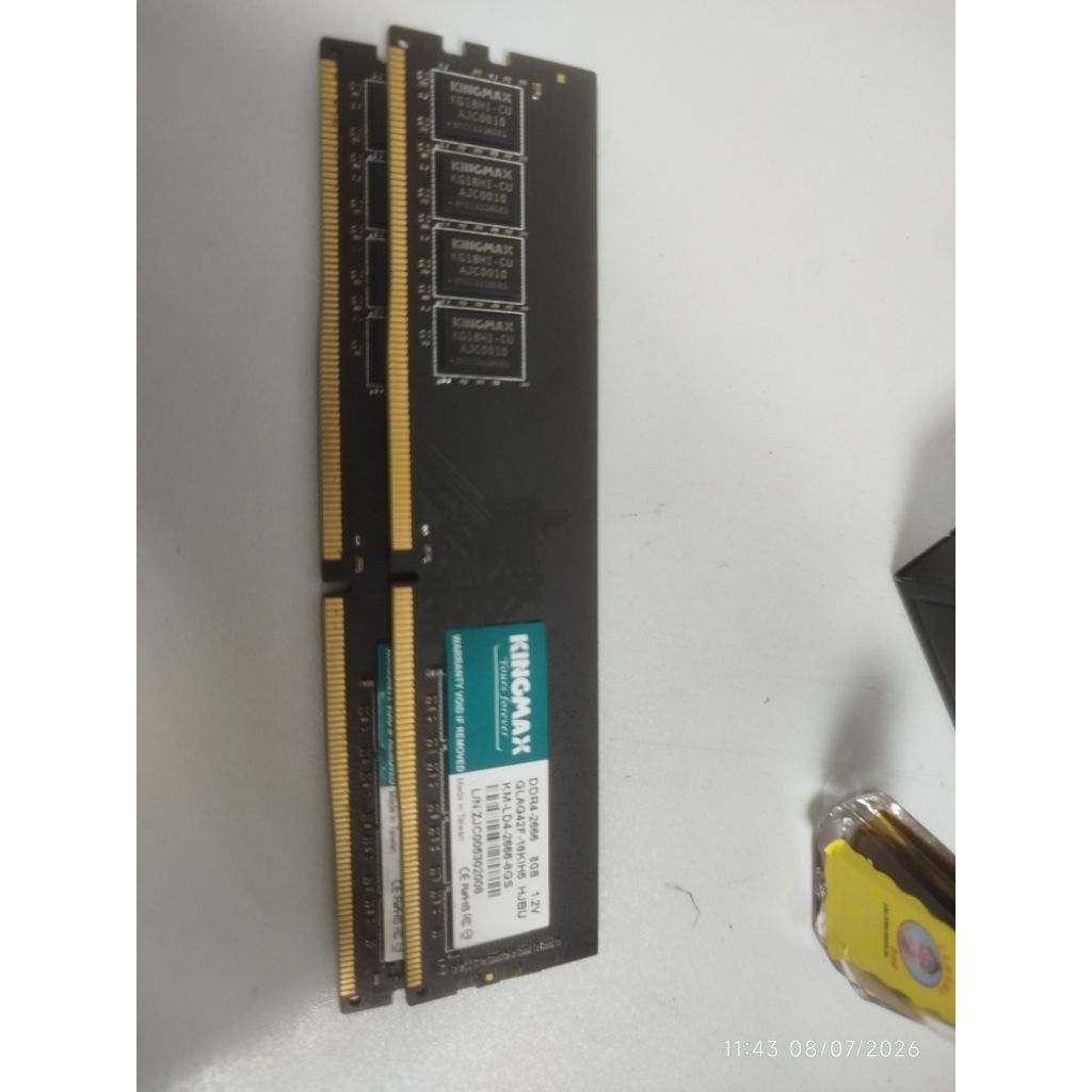 Ram kingmax 8gb buz 2666