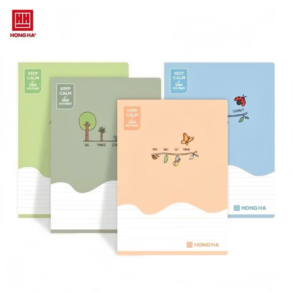 Vở kẻ ngang 72 trang Hồng Hà, Vở học sinh cấp 2