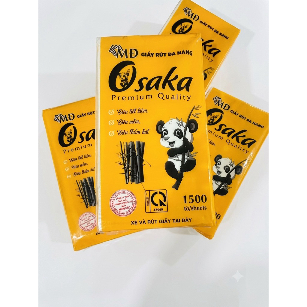 KHĂN GIẤY RÚT OSAKA 1500 TỜ