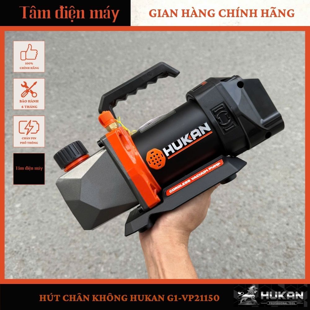 Máy Hút Chân Không Dùng Pin Hukan G1-Hukan G1-VP21150