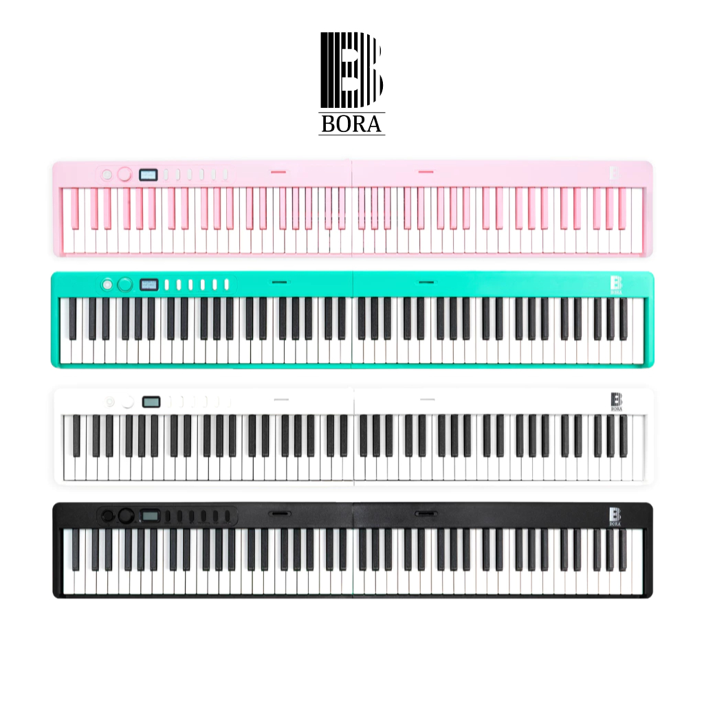 Đàn Piano điện gấp gọn, Digital Folding Piano - Bora BX-20 PRO (BX20 PRO) - 2026 version, Bluetooth,