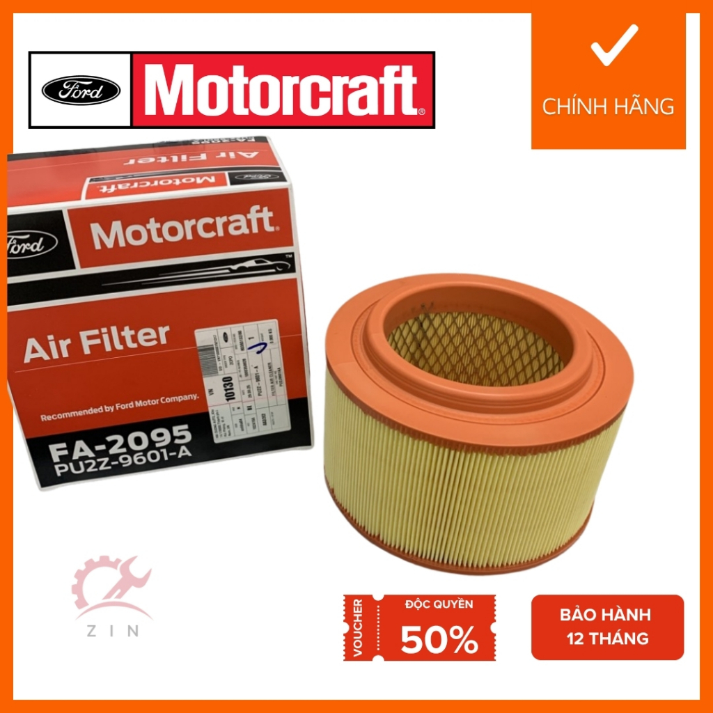 [Chính Hãng] Lọc Gió Động Cơ Motorcraft Ford Ranger Everest Mazda BT-50 Bền Bỉ AB39-9601-AD