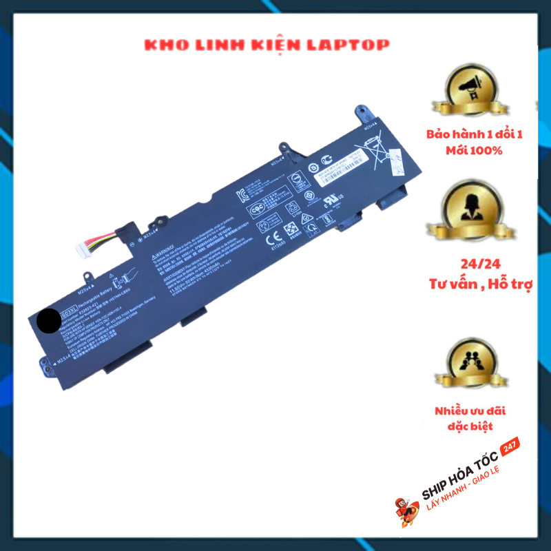 Pin laptop HPP EliteBook 735 G5, 745 G5, 830 G5, 840 G5, ZBook 14u G5 – 840 G5 SS03XL (ZIN) – 3 CELL