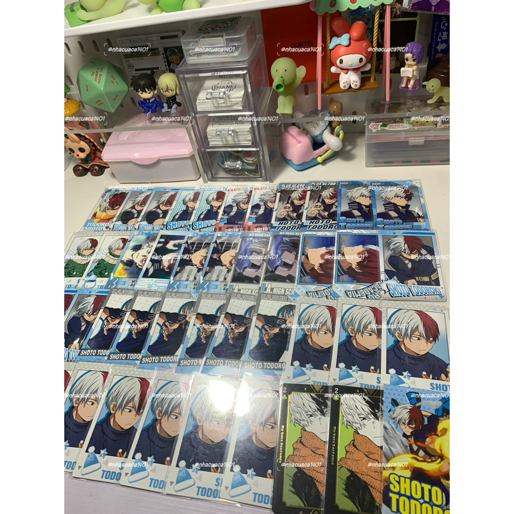 [ TẶNG CARD OFF ] Card Shoto Todoroki My Hero Academia MHA (đọc kĩ mô tả)