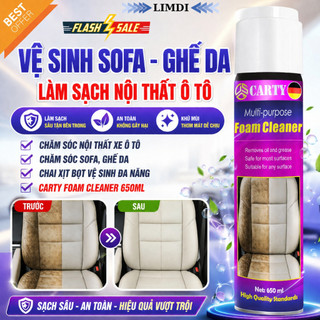 Vệ Sinh Nội Thất Ôtô - Vệ Sinh Sofa - Làm Sạch Ghế Da - Xịt Nội Thất Ôtô - Tẩy Ghế Sofa - CARTY