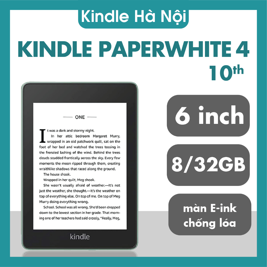 Máy đọc sách Kindle Paperwhite 4 (10th) Kindle PPW4