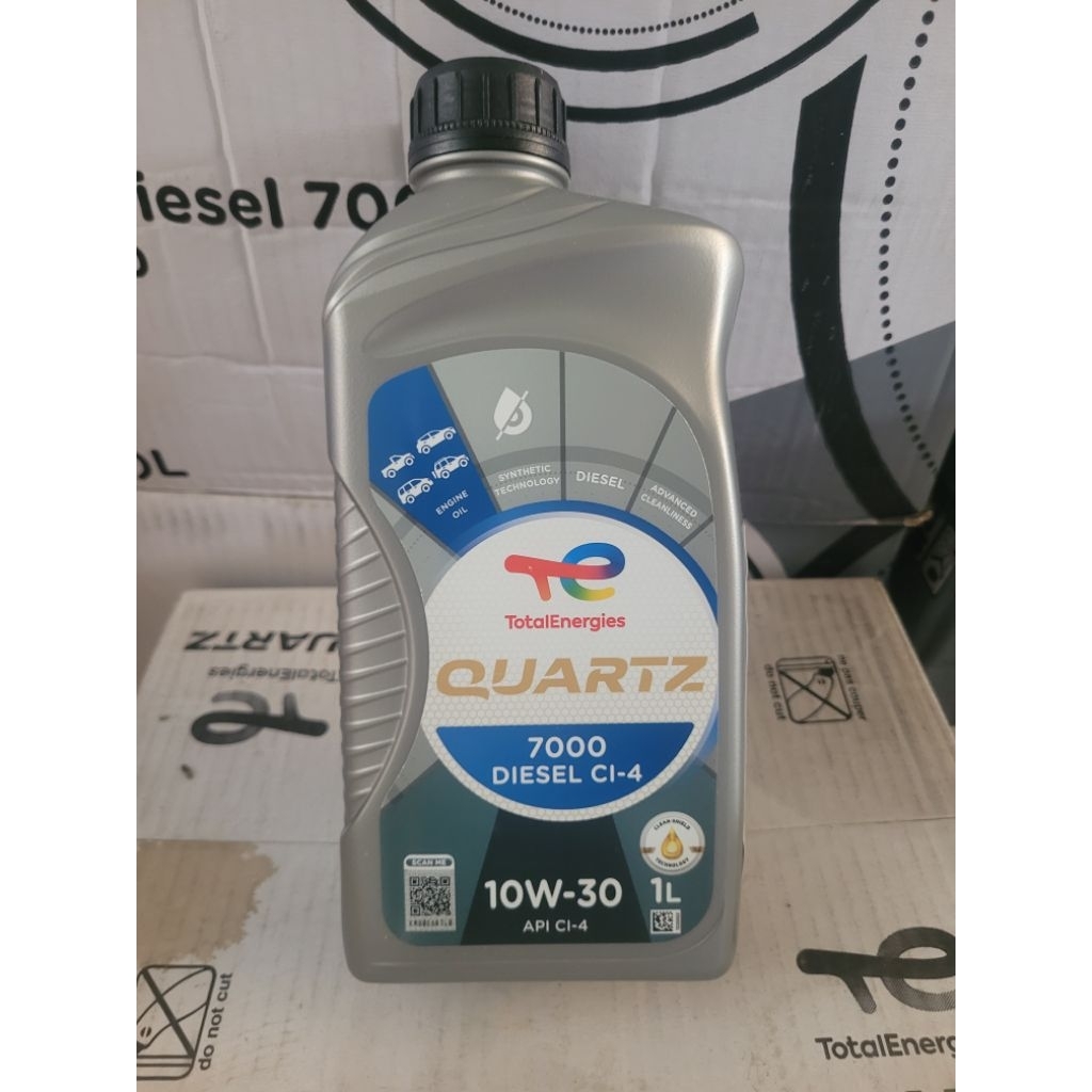 Dầu nhớt Ô TÔ TOTAL Quartz 7000 10W30 1L