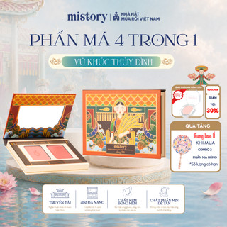 [MUA 1 TẶNG 1] Phấn má hồng căng bóng 4in1 Mistory Vũ Khúc Thủy Đình 6g