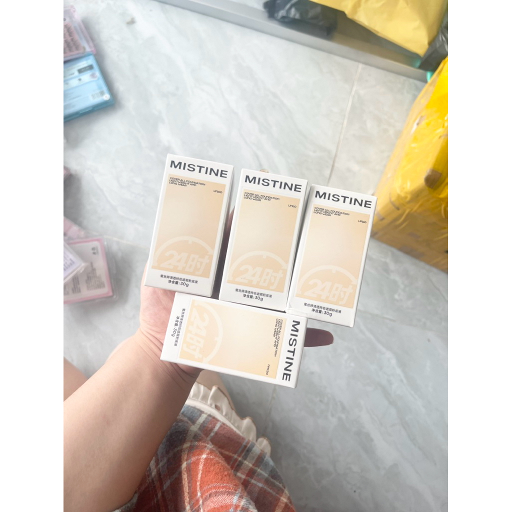 [MISTINE] Kem nền Mistine 30g chính hãng, Trang Điểm Mỏng Nhẹ Che Phủ Tự Nhiên