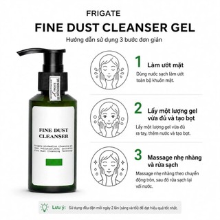 FINEDUST CLEANSER GEL 100ML – Gel rửa mặt pH 5.5, làm sạch bụi mịn, hạn chế khô căng da, hỗ trợ ngưa mụn