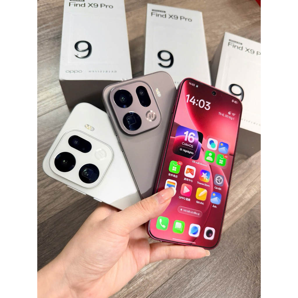 Điện thoại OPPO Find X9 Pro (bản Nội Địa) Ram (12-256gb) & (16-512gb) Fullbox - Đẹp.