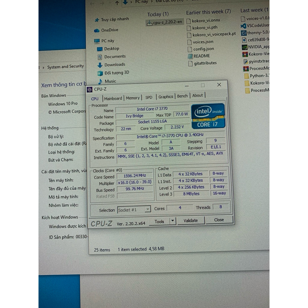 [Bán CPU Intel Core i7-3770] – Nâng cấp hiệu năng cực "hời" cho dàn máy cũ