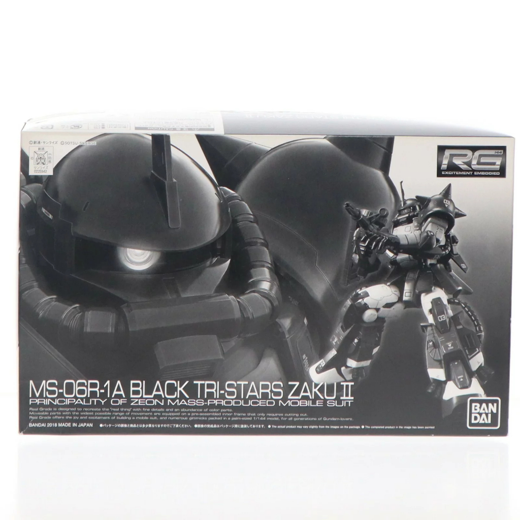 RG 1/144 MS-06R-1A BLACK TRI-STARS ZAKU II