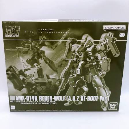 HG 1/144 REBEN-WOLF (A.O.Z RE-BOOT Ver.)