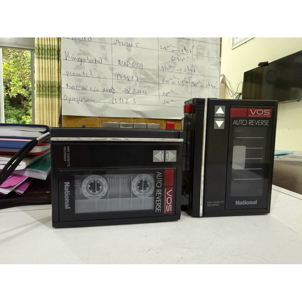Máy cassette national rq 382