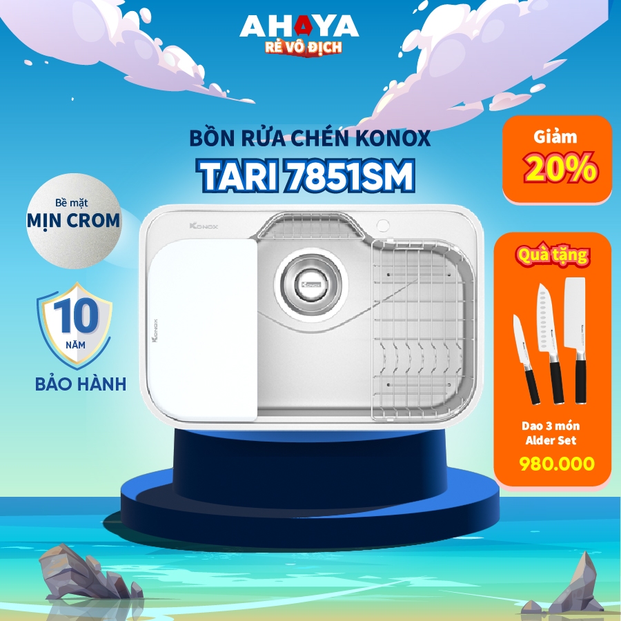 Bồn rửa chén Konox Tari 7851SM Japanese Style