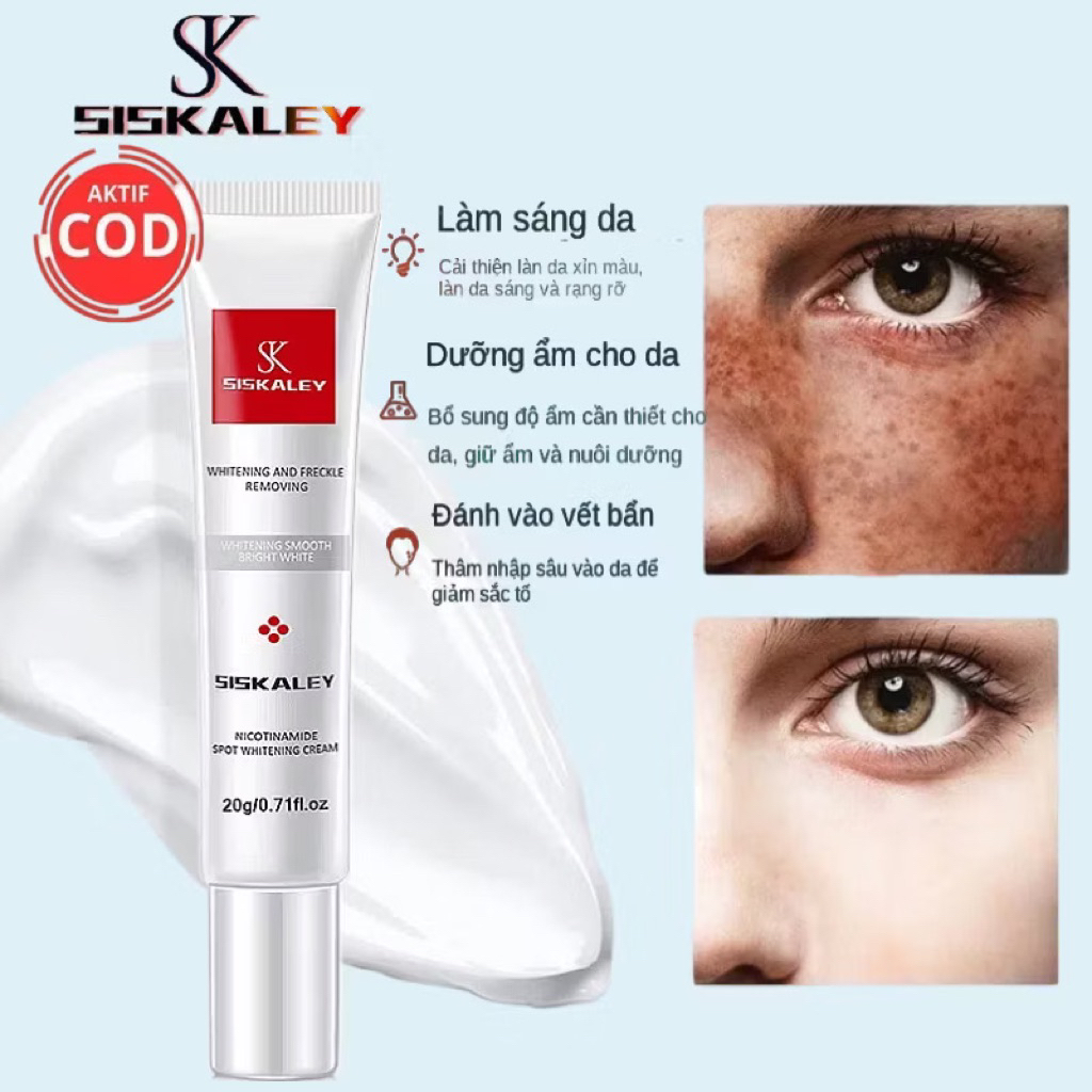 Kem bôi nám ngày đêm YOUBUY HIISEES - Kem YOUBUY HIISEES dưỡng ẩm trắng da, mờ thâm nám, tàn nhang