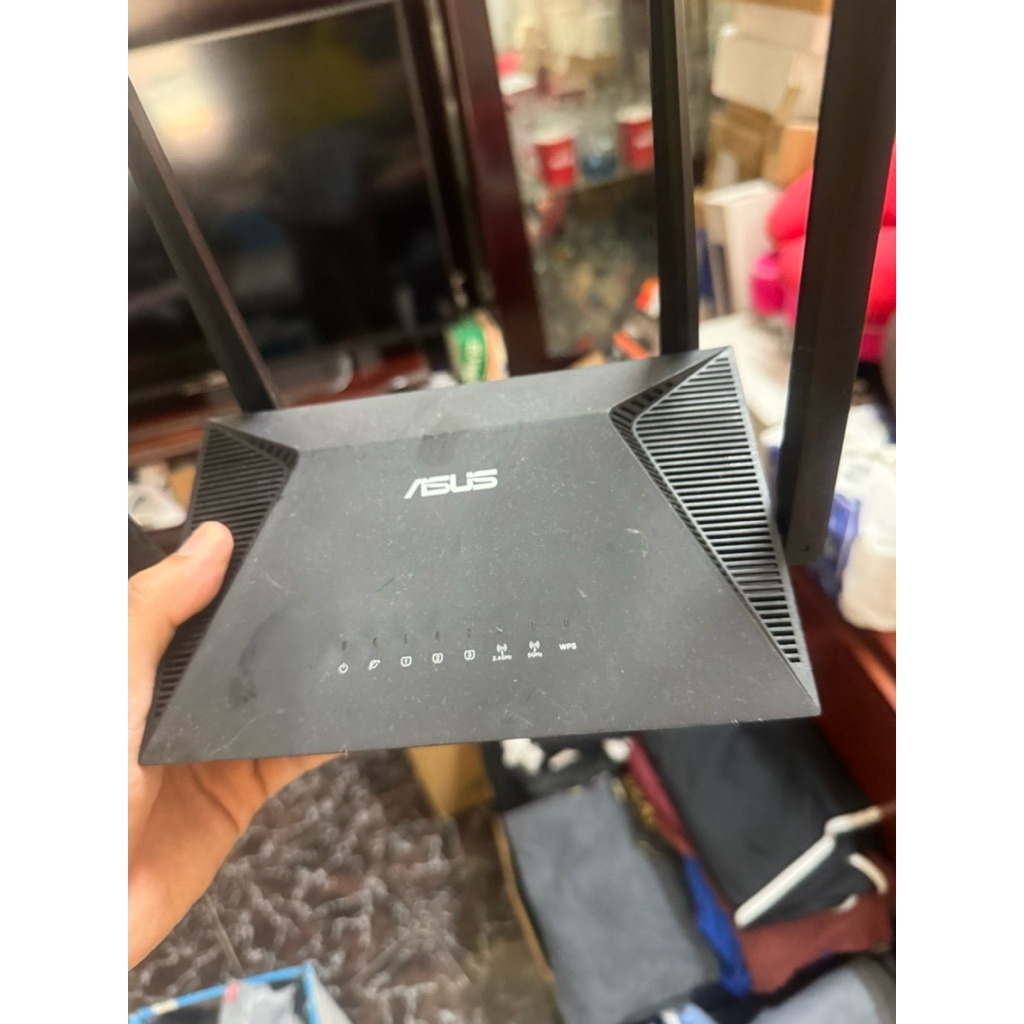 Router Wifi 6 băng tần kép Asus RT-AX52 AX1800