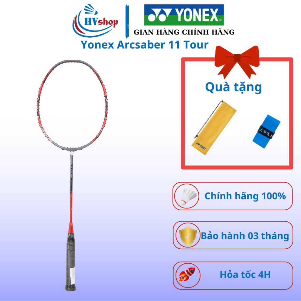 Vợt cầu lông Yonex Astrox 11 Tour chính hãng, bảo hành 03 tháng, quà tặng hấp dẫn - HVShop