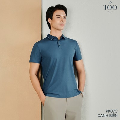 Áo Polo Nam TQQ Không Nhăn Không Cần Là Mềm Mịn Siêu Mát Thoáng Khí PKB07C