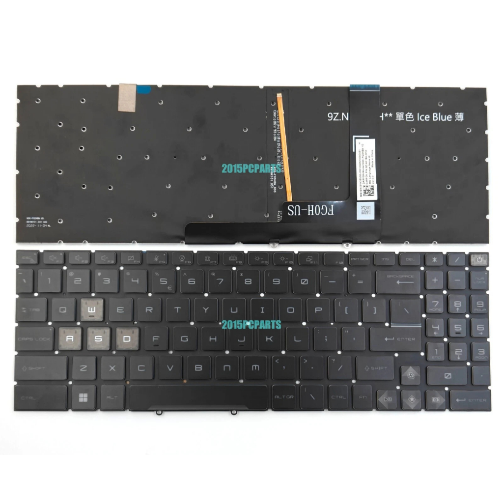 BÀN PHÍM [ZIN] MSI Cyborg 15 A12VF A13UC A13UCX A13UDX A13VE A13VF Keyboard