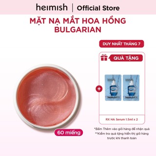 Mặt nạ mắt hoa hồng he​i​m​i​s​h B​u​l​g​a​r​i​a​n R​o​s​e W​a​t​e​r H​y​d​r​o​g​e​l E​y​e P​a​t​c​h 1.4g x 60 miếng