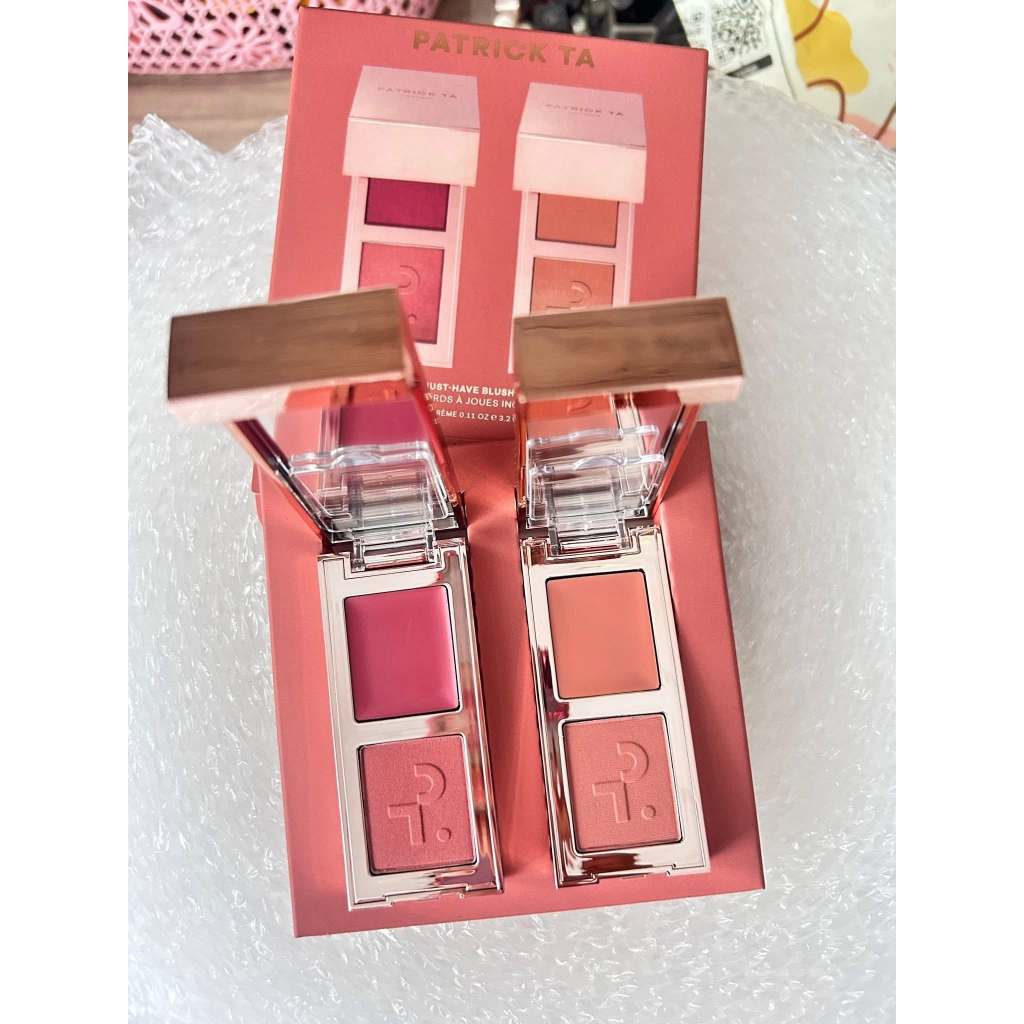 Set Má Hồng Patrick Ta Cream & Powder Duo Mini