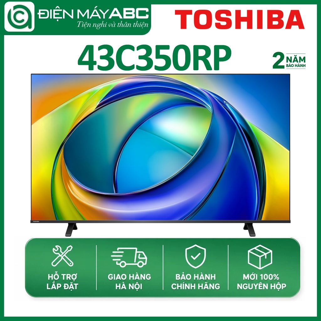 Smart Tivi Toshiba 43 inch 4K AI 43C350RP