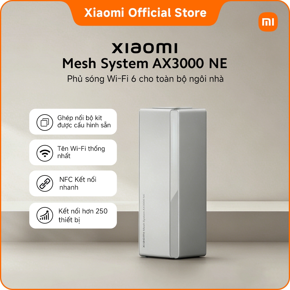 Bộ phát Wi-Fi Xiaomi Mesh System AX3000 NE