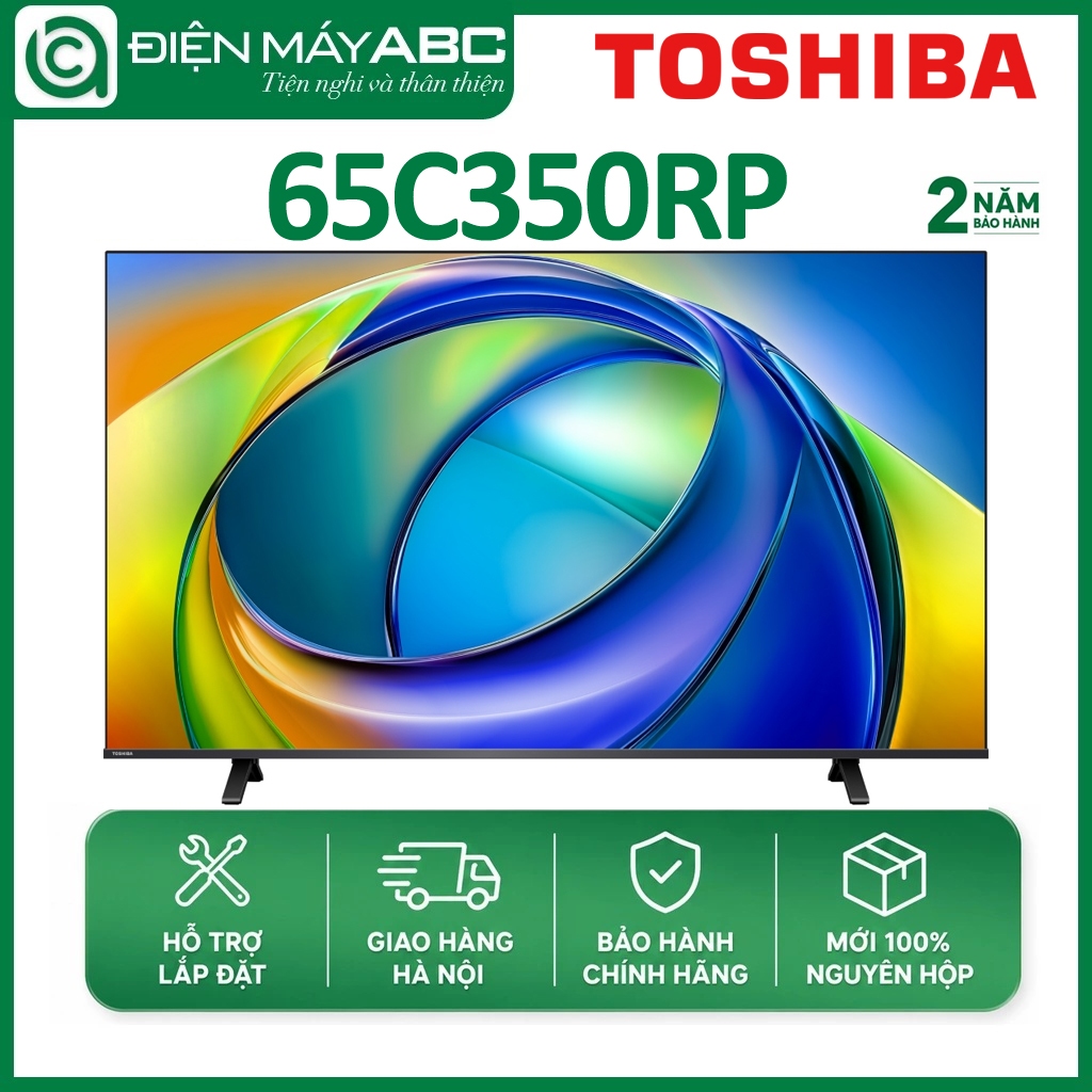 Smart Tivi Toshiba 65 inch 4K AI 65C350RP - Chính hãng